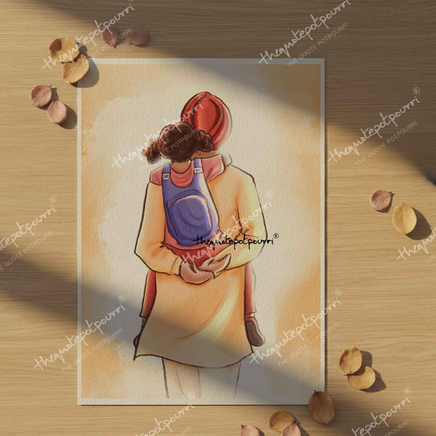 THANK YOU DAD GIRL VERSION PRINT 1