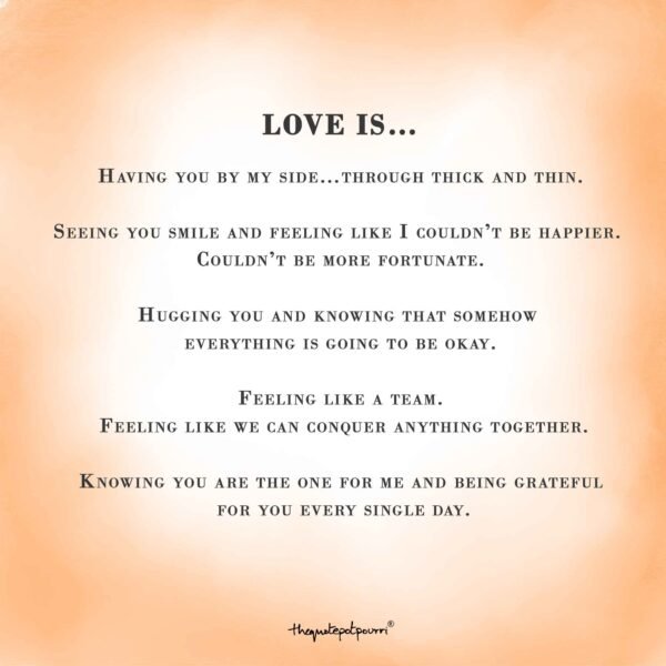LOVE IS