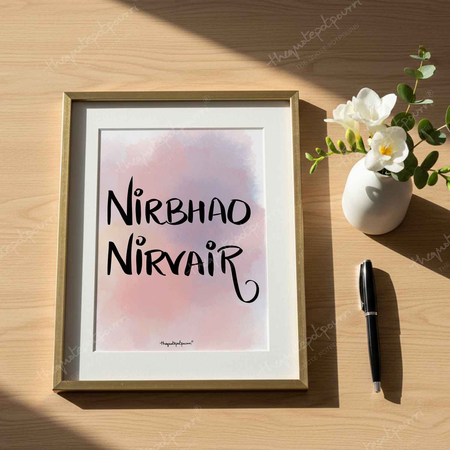 NIRBHAO NIRVAIR